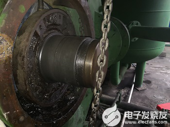 瓦斯泵轴承位磨损的修复方法