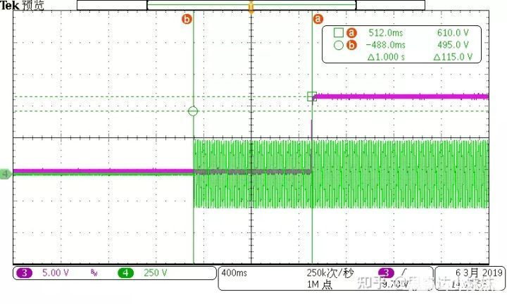 TON_DELAY  @ AC240V 100%  Load