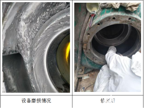 脱硫泵泵壳腐蚀冲刷原因及修复工艺
