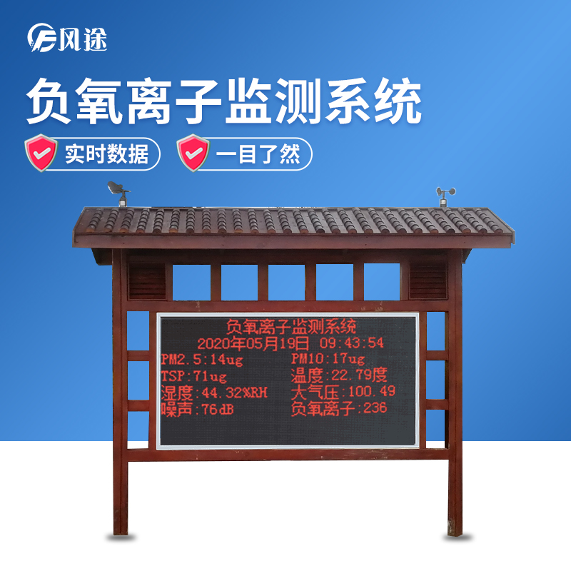 关于大气负氧离子监测系统的性能介绍