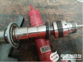 纸浆浓度计主轴密封位磨损的修复方案