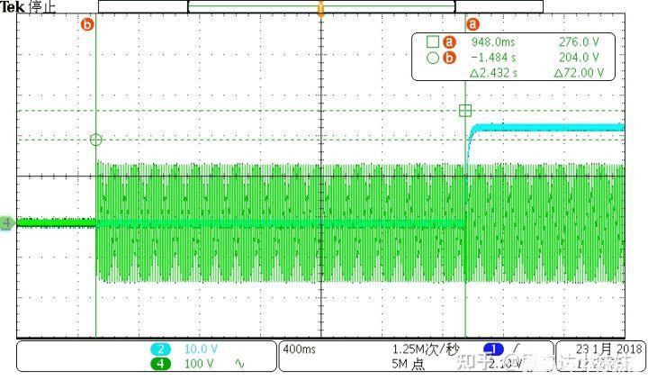 TON_DELAY @ AC100V，100% Load