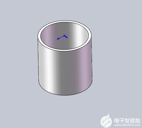 SolidWorks如何在圓柱零件上打孔？異型開孔教程！