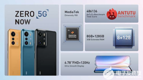傳音旗下Infinix首款5G手機ZERO 5G全球首發