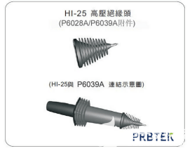 P6039A高压衰减棒的使用方法及注意事项