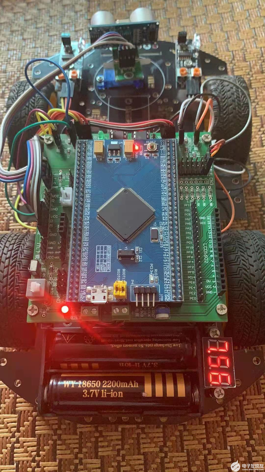 keil5开发案例分享 基于STM32设计遥控小车-stm32蓝牙模块控制小车