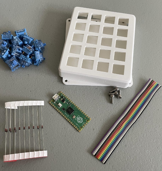 基于Raspberry Pi Pico实现的数字键盘设计方案