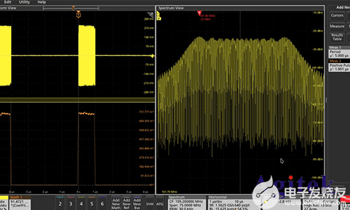 泰克示波器全新频谱分析功能Spectrum View的应用