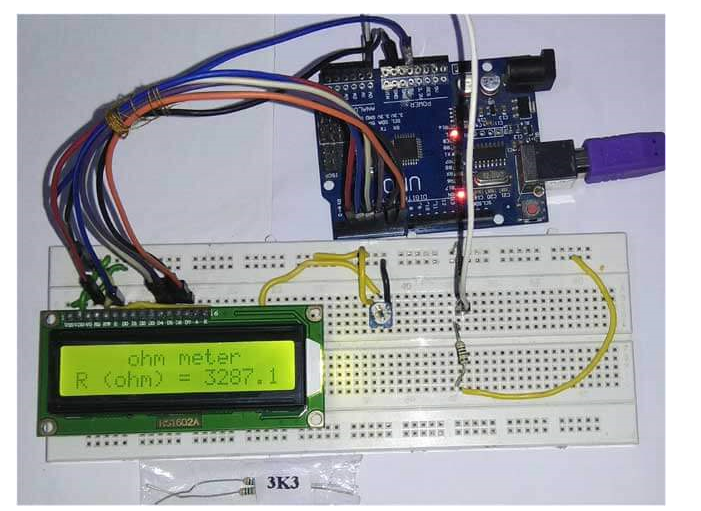 如何使用Arduino来<b>制作</b><b>一</b><b>个</b><b>简单</b>的欧姆表