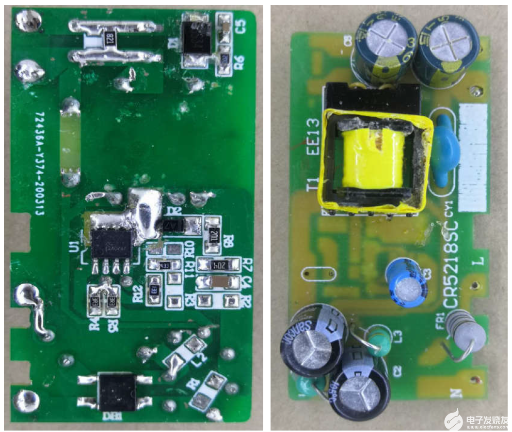 CR5218SC_5V1A适配器方案，采用效率均衡技术、高功率密度封装