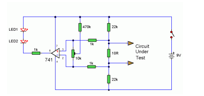 低电阻连接测试仪电路图分享