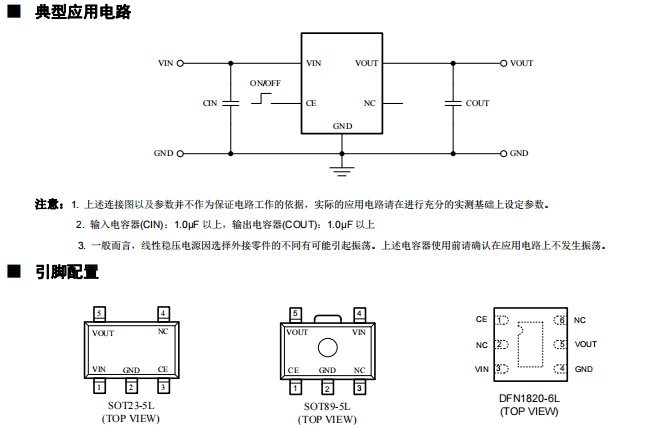 LN6210系列低壓差電壓穩壓器概述、用途及特點