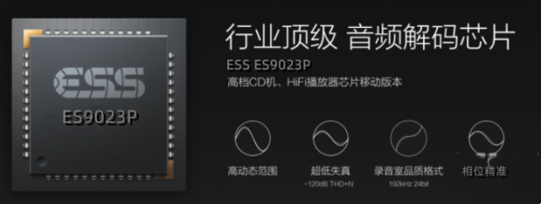ES9023P音频DAC解码芯片特性优点概述