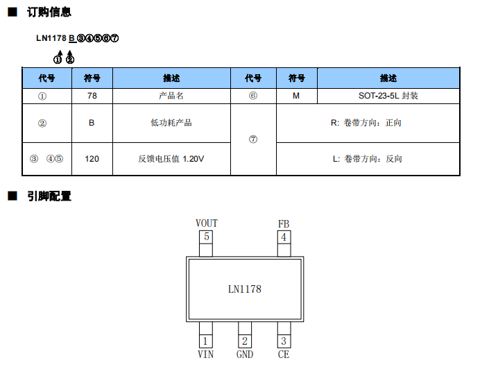 LN1178系列电压稳压器概述、用途及特点