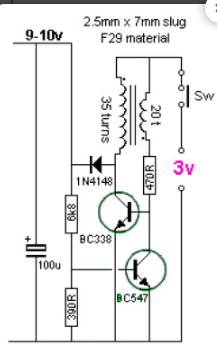 3V到9V直流转换器的电路图分享