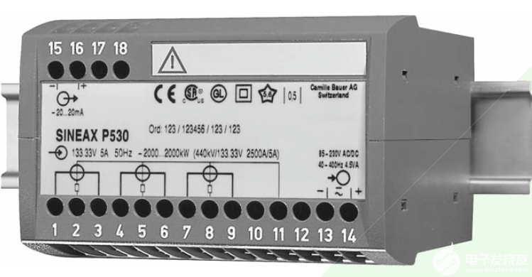 德国GMC经典款功率传感器SINAEX P530