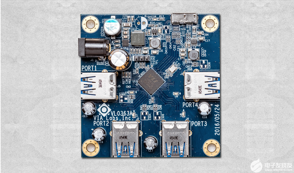 VL820：USB 3.1 2代集線器控制器