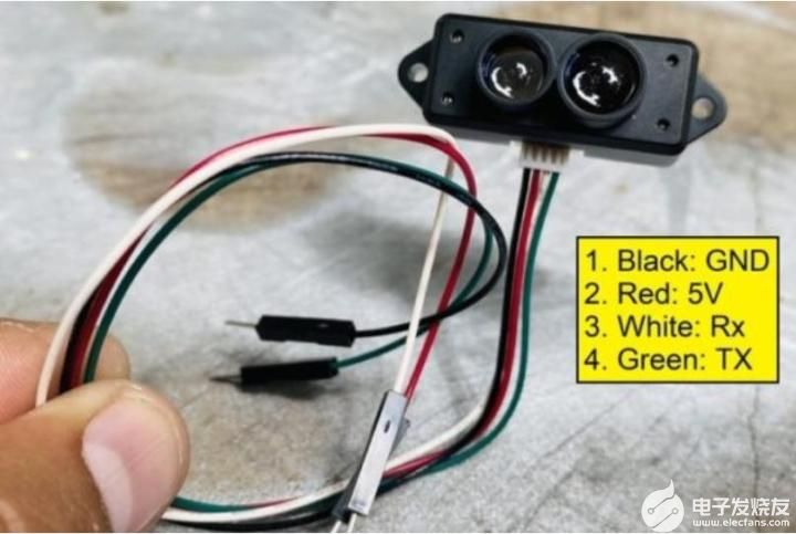 用TFMini LiDAR传感器和Arduino实现激光测距