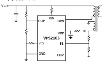 VPS2103电流模式4-50VIN/90V/0.1Ω功率管