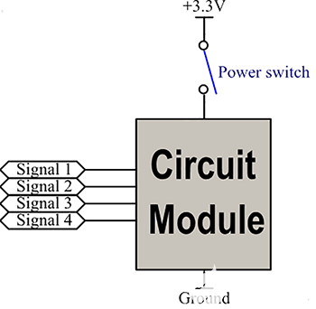 High-Side Power Switching to Modules