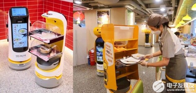 智慧餐厅加速 普渡机器人“葫芦”入职快餐巨头“大家乐”