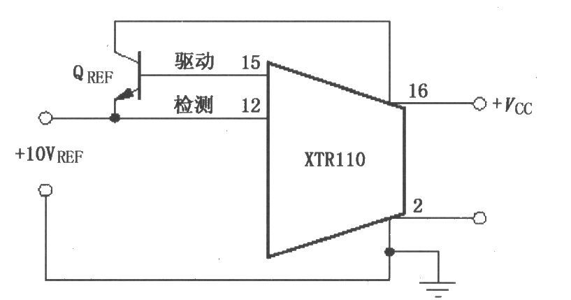 XTR110扩大驱动电流电路