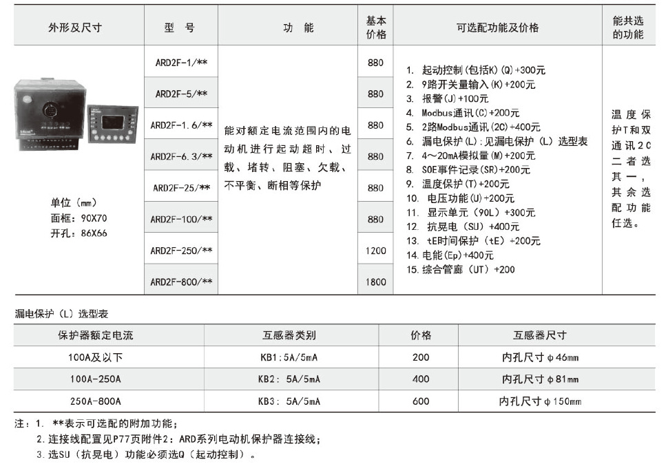 电动机保护器