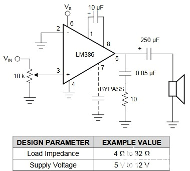 如何使用LM386构建一个音频配音电路-lm386功放电路设计1