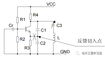 介绍两种将可变电容换成变容二极管的LC振荡器