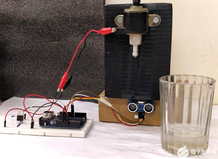 基于Arduino构建一个自动饮水机-怎样做自动饮水器2