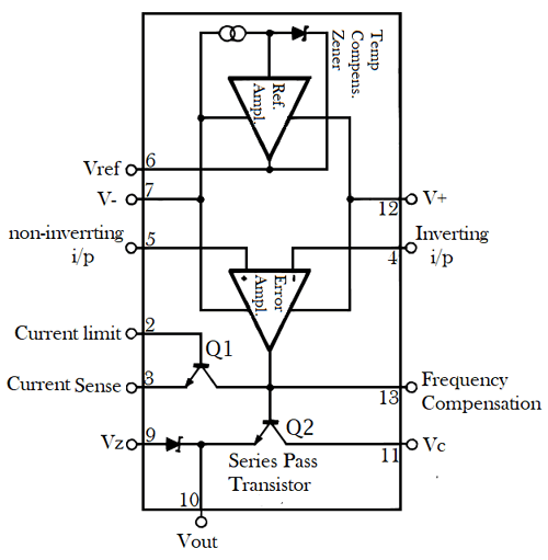 如何使用LM723制作电压调节电路-lm339改可调电源2