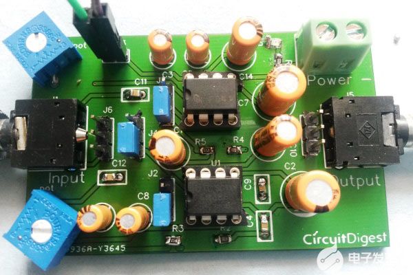 如何采用LM386的PCB制作耳机/音频放大器-耳机放大电路原理图12