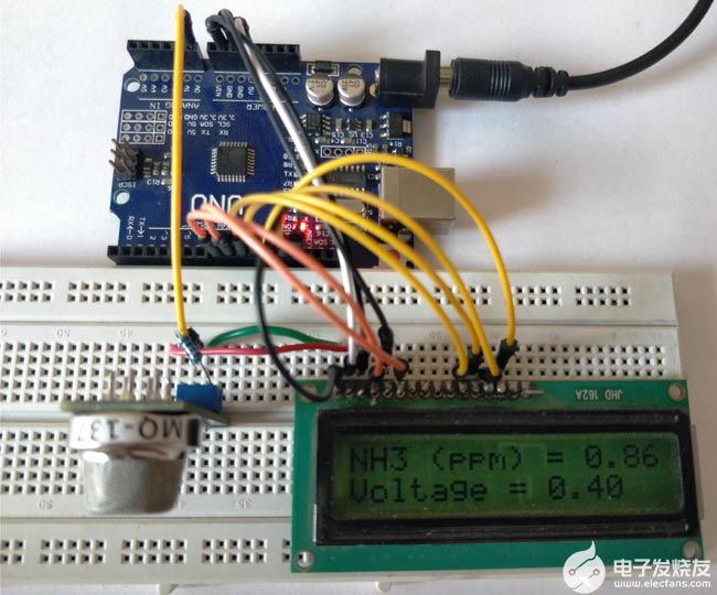 如何使用Arduino测量MQ气体传感器的PPM-传感器arduino编程3