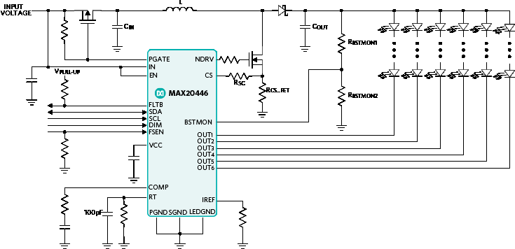 如何使用<b class='flag-5'>MAX</b>20446設計<b class='flag-5'>LED</b><b class='flag-5'>背光驅(qū)動</b><b class='flag-5'>系統(tǒng)</b>