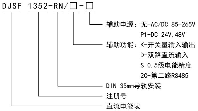 DJSF1352-RN直流电能表 供应直流电能表 直流电能表生产厂家