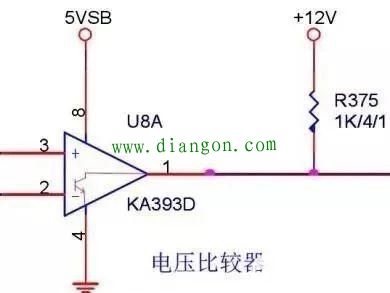 运算放大器与比较器的区别-运算放大器电压比较电路