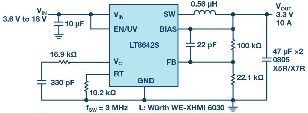 纤巧、高效率单片式稳压器为先进的SoC和微处理器供电-ⅹl1507稳压芯片电路图7