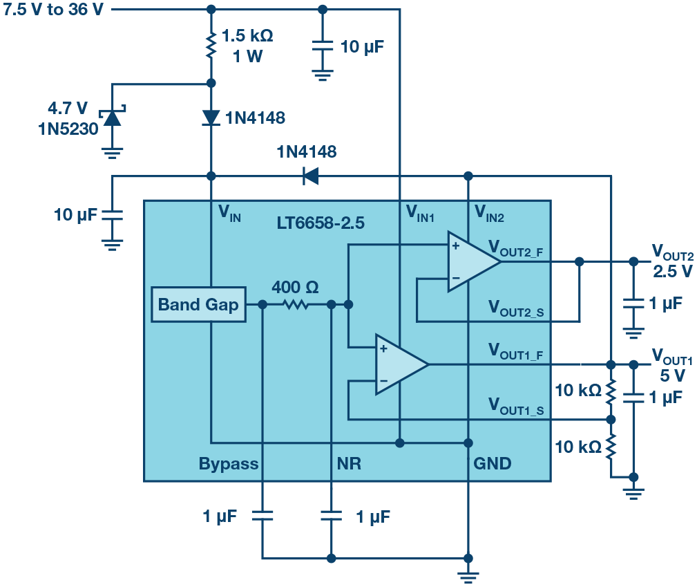 200mA精密基准电压源的功能-精密参考电压源8