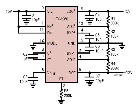 低噪聲電源有多種類型：<b class='flag-5'>電荷泵</b><b class='flag-5'>解決方案</b>