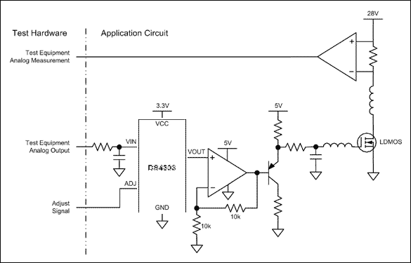 使用DS4303偏置LDMOS射频功率放大器-射频放大器增益均衡1
