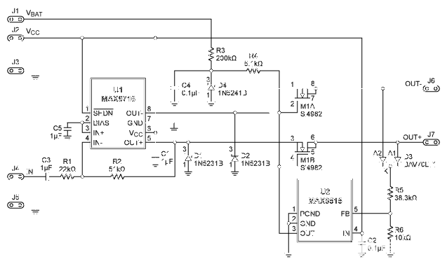 <b class='flag-5'>電路</b><b class='flag-5'>保護</b>放大器輸出<b class='flag-5'>免受過</b><b class='flag-5'>壓</b>影響