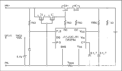 用于反向连接<b class='flag-5'>DS2784</b>高边nFET<b class='flag-5'>保护</b>器的<b class='flag-5'>保护</b>电路