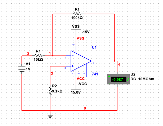 集成運(yùn)算放大電路線性區(qū)運(yùn)用分析