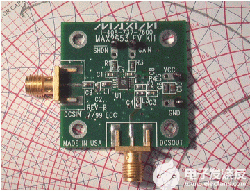 MAX2653 LNA具有增益阶跃，针对GPS应用进行调谐