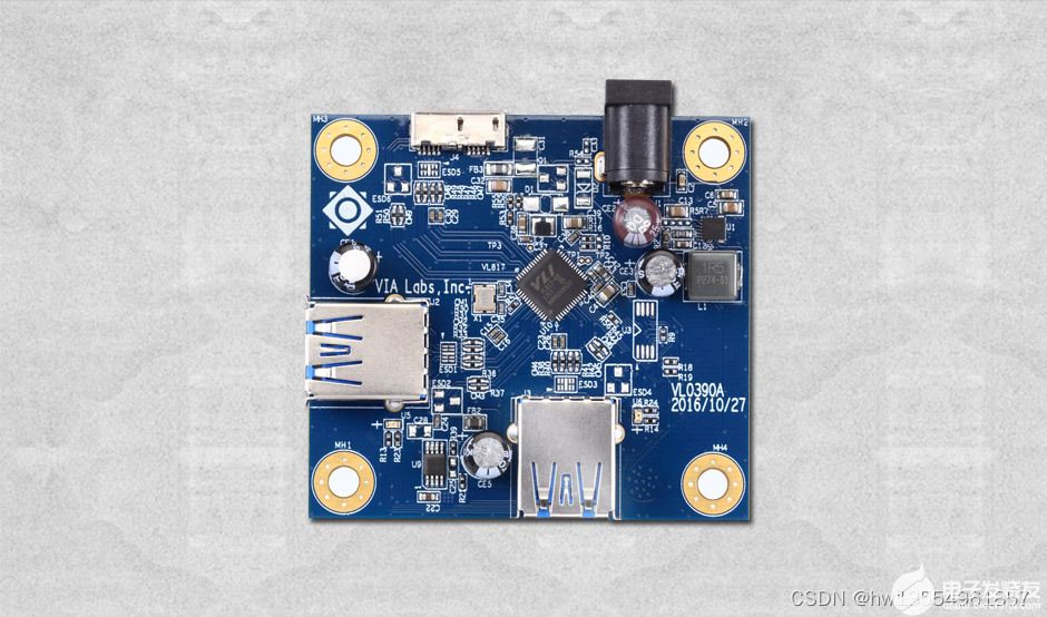 VL817是一个现代USB 3.1第一代集线器控制器