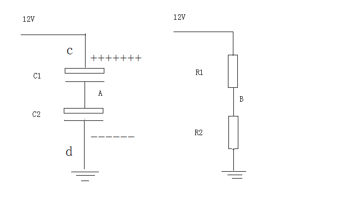 电容串联分压计算方法-电容串并联分压公式