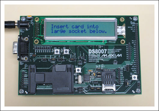 DS8007在智能卡交易中的應用
