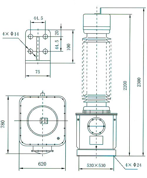 TYD-110<b class='flag-5'>kV</b>电容式<b class='flag-5'>电压</b>互感器