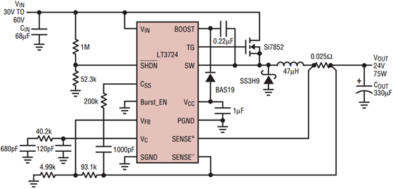 多功能控制器簡化高壓DC/DC轉換器設計