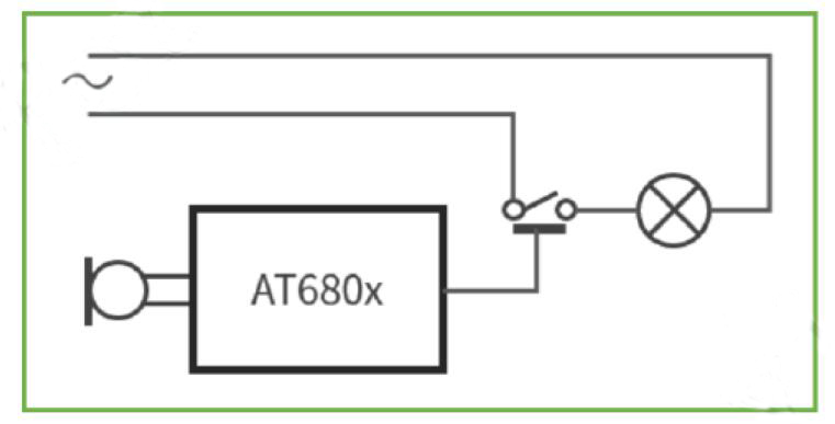 风扇灯低功耗离线语音识别芯片方案---AT6802ABR1